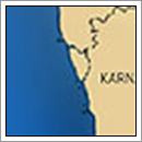 Kaart Goa - India