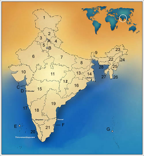 Kaart India