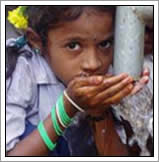 water meisje india